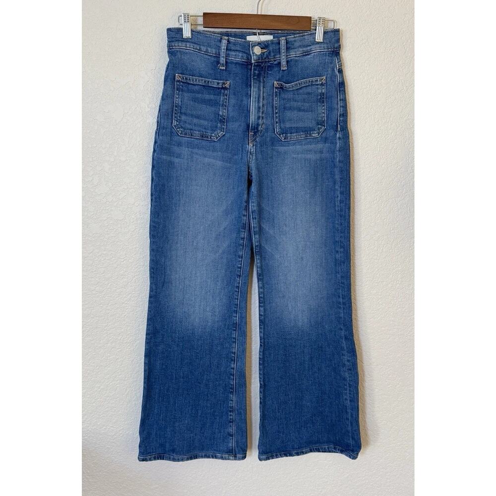 Emerson Fry Twin Doves Treasure Jeans Womens Size 28 "Bell" Flared Leg Stardust - Picture 3 of 16